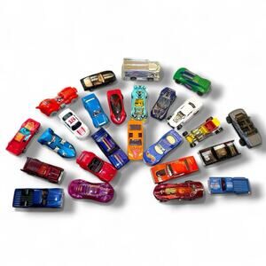 Hot Wheels Matchbox 25 Mixed Diecast Toy Car Lot – Lightning Variety Pack
